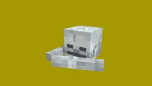 {Minecraft} Skeleton Skull and Bones