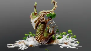 3December2020 - Day 15 - Plant - Painted
