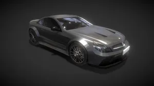Mercedes Benz SL-65 AMG - Low Poly