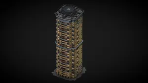 Multi-storey building in Moscow