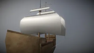 Big wooden boat from Hunter x Hunter