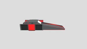 Nave espacial futurista