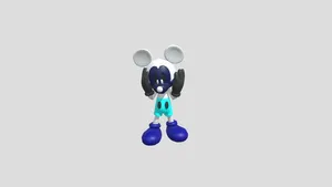 Classic Photo Negative Mickey