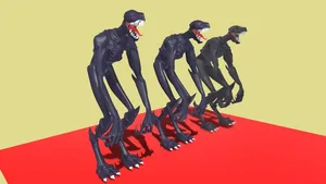 Monster Slenderman Animation