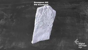 Drumgoon Hill - Old Graveyard Headstone 569