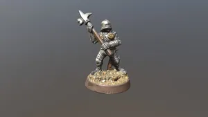 Knight With Hammer