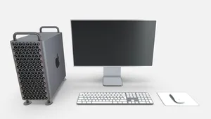 Apple MacPro (low poly)