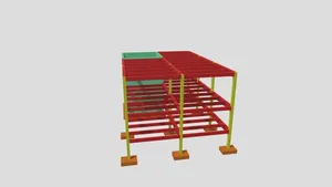 Concrete Project - 3D View - {3D}