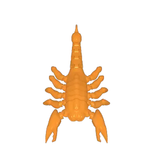 Articulated scorpion