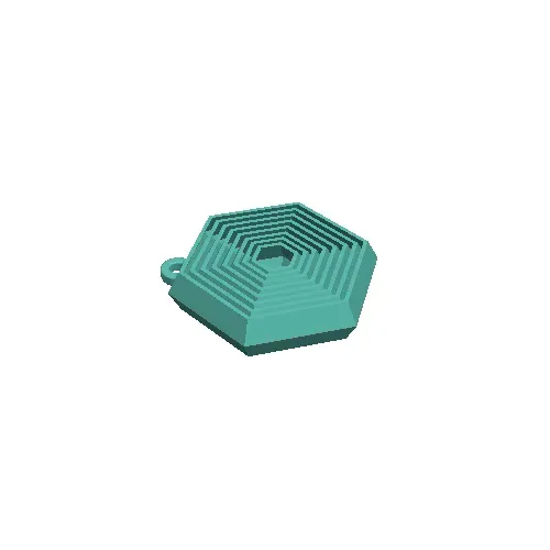Hex key chain — Image 2 of 2