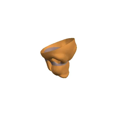Thylacine Tasmanian Tiger Fursuit Head Base — Image 2 of 2