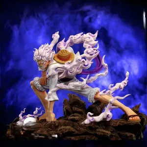 Action Figure Anime Mugiwara No Luffy Gear5 One piece