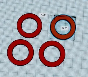 headlight spacer rings