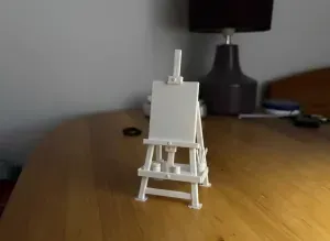 1:12 Scale Dollhouse Artist Easel