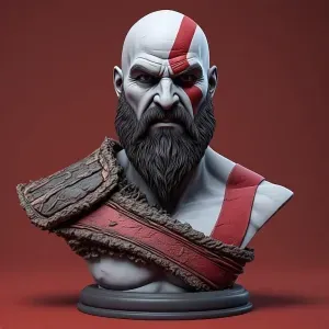 KRATOS - GOD OF WAR BUST