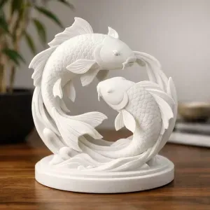 Harmony Koi Sculpture