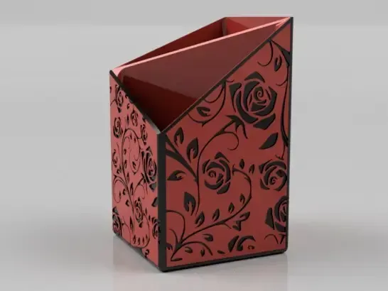 Rose Bloom Pen holder organizer - Elegant and support free — Фото 5 из 8