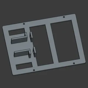 Internal USB Mount on 3.5 HDD base