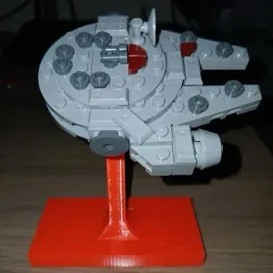 Millennium Falcon Microfighter Lego set to print