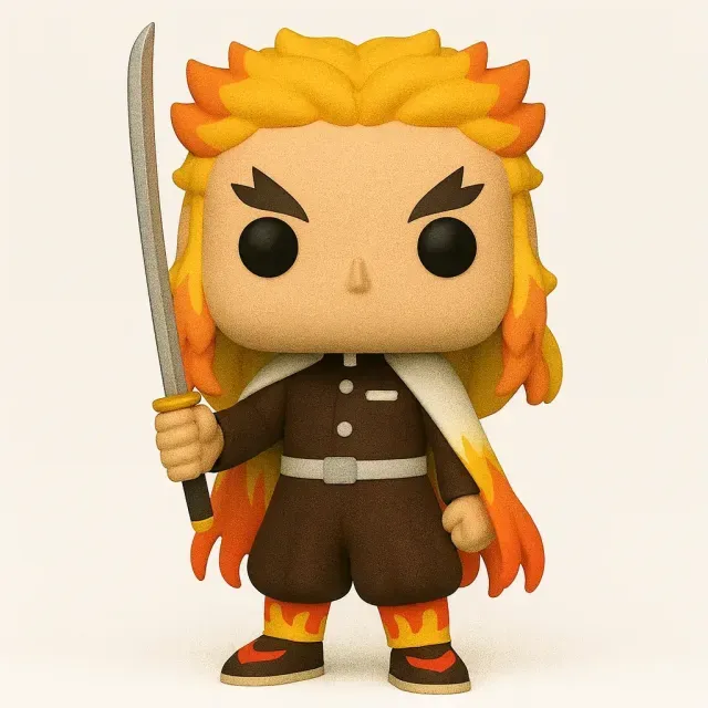 Funko Kyojuro Rengoku-Kimetsu No Yaiba-Demon Slayer — Фото 4 из 5