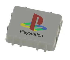 PlayStation 1 and 2 memory card storage box