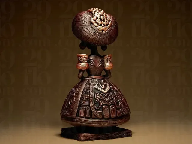 Dia Dos Muertos Figurine — Image 5 of 9
