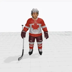 CubeMe Hockey Player