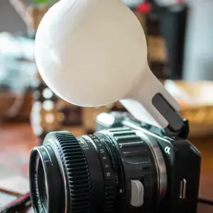 Spherical Flash Diffuser for Sony HVL-F7S