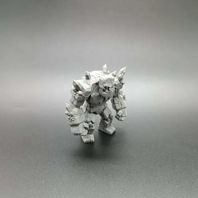 Magic Stone Crystal Golem - RPG TTRPG DnD