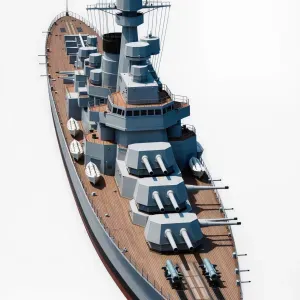 military ship