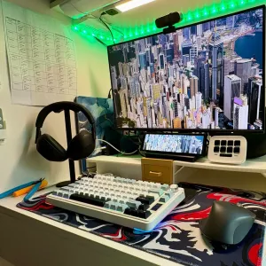 Desk setup