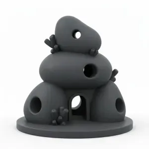 Stacked Stone Cave – Aquarium Hideout