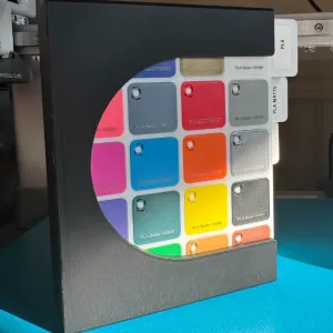 Bambu Lab Filament Swatches Organizer