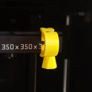 The K2 plus glass plate clamp for high temperature hot bed