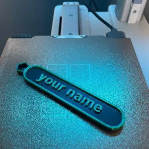 name tag