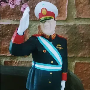 Historical Bust of General Peron