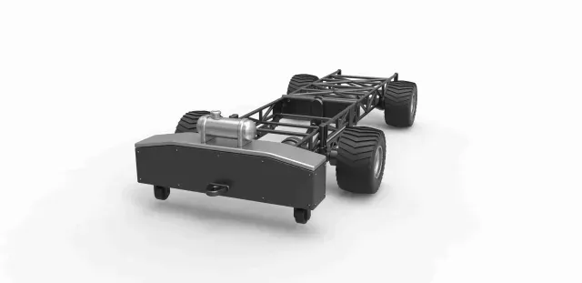Chassis of 4wd pulling truck Scale 1:25 — Image 4 of 9