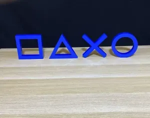 PLAYSTATION BUTTONS DECOR