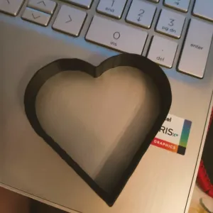 форма сердечко до печива