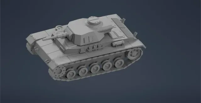 Panzer 4 model tank — Фото 3 из 8