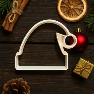 Christmas Santa Hat Cookie Cutter