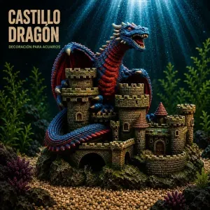 Dragon King's Citadel - Epic Fantasy Aquarium Castle