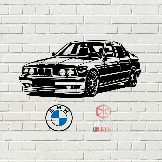 BMW ALPINA B10 - 2D WALL ART