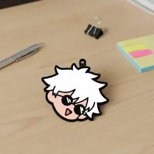 Gojo Satoru Keychan Multicolor