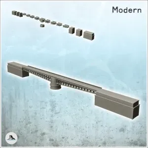 Horsa Bridge (Pegasus Bridge, Normandy) - miniatures warhamm