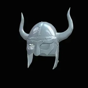 Horned Helm Wearable Helmet STL – Viking 3D Printable Model