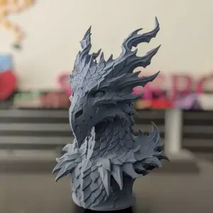 Shadow Dragon Bust