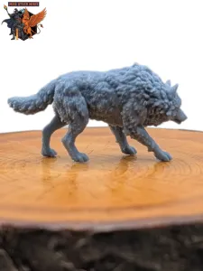 Wolf Skulking - MGM Print-Ready Mini