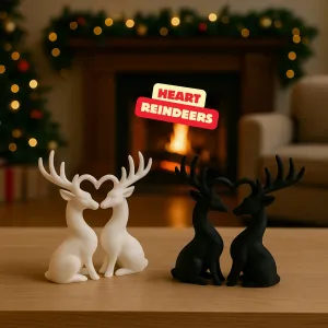 HEART REINDEERS