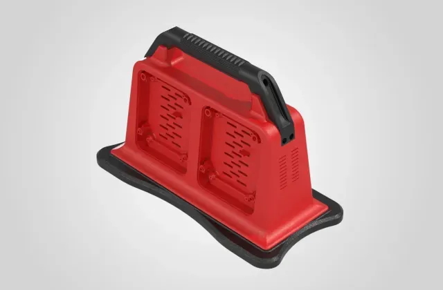 Quad Charging Station for Einhell Power X-Change (4x 3A) — Image 6 of 9